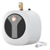 Electric Mini-Tank Water Heater 8-Gallon Tank, 1440W Hot Water Boiler Storage, Safety Temperature Pressure Valve Easy Install