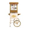 16Oz Commercial Popcorn Machine With Cart and 16 Oz Kettle , Movie Theater Popcorn Machine