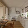 Drop In Quartz Stone Single Bowl White Kitchen Sink Top Mount Granite Composite Sink With Bottom Grid, Drainer