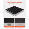 Blackout Curtains, 63 Inch Length 2 Panels Set, 42 Inch Wide Each, Thermal Insulated Blackout Light Blocking Drapes, with Grommets